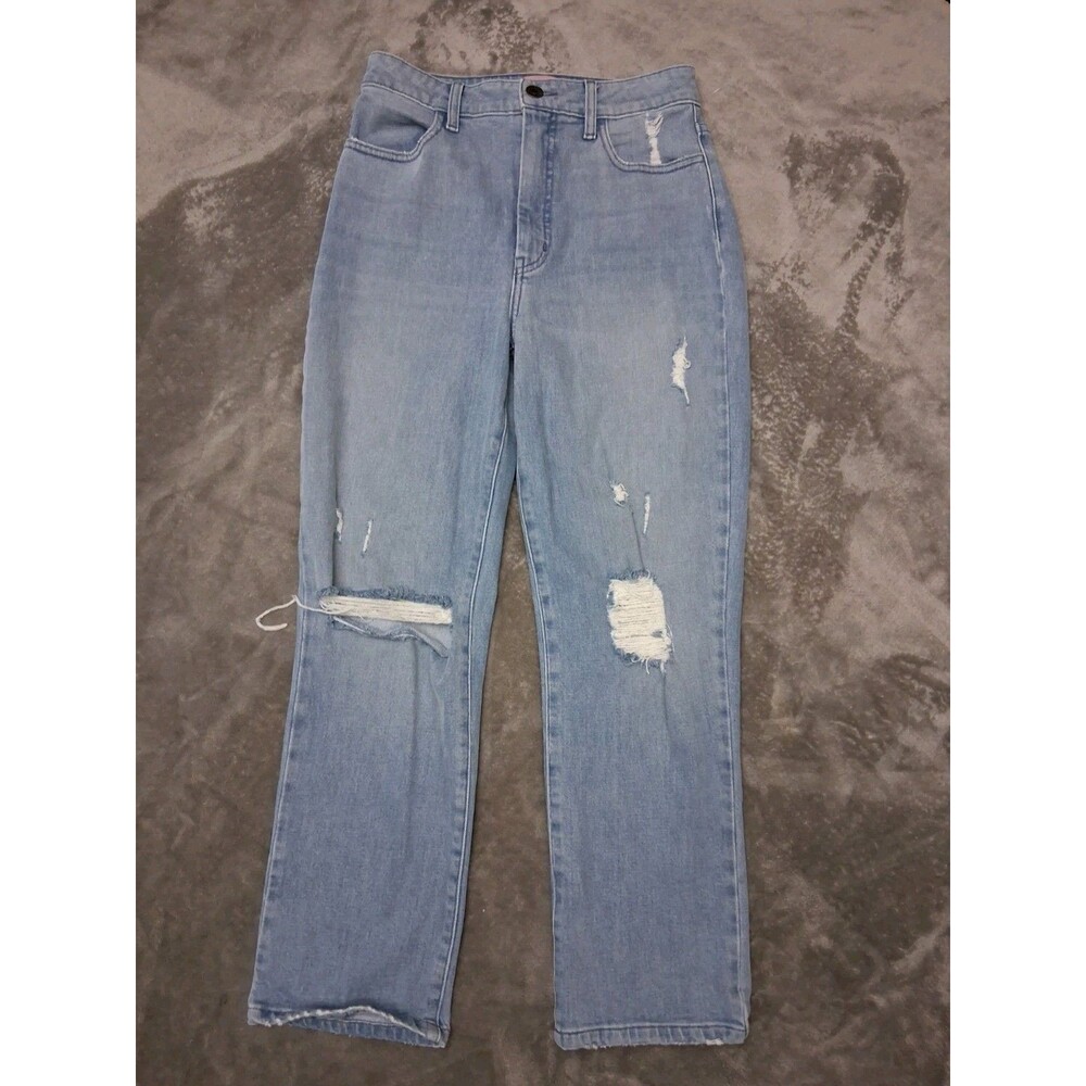SHOW ME YOUR MUMU Jeans Women Size 27 Blue Distress NWOT